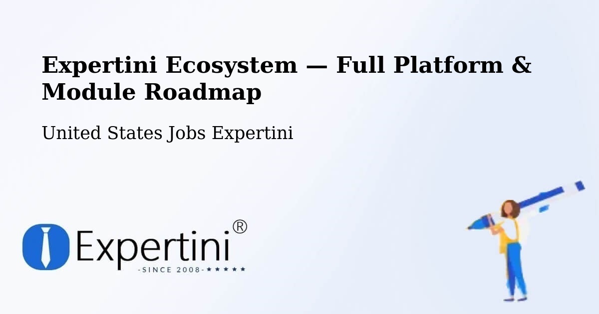 Expertini Ecosystem — Full Platform & Module Roadmap – Patterson